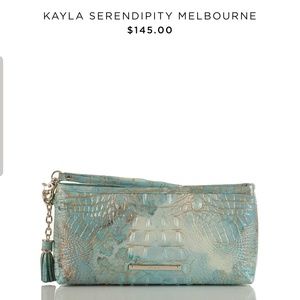 NWT BRAHMIN KAYLA SERENDIPITY MELBOURNE WRISTLET